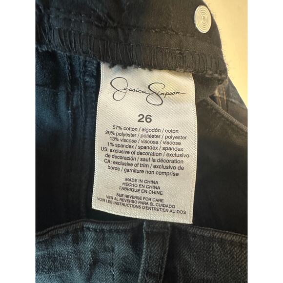 NWT Jessica Simpson Soft Sculpt Adored High Rise Ankle Size 26 Mesmerized Black - Picture 7 of 8